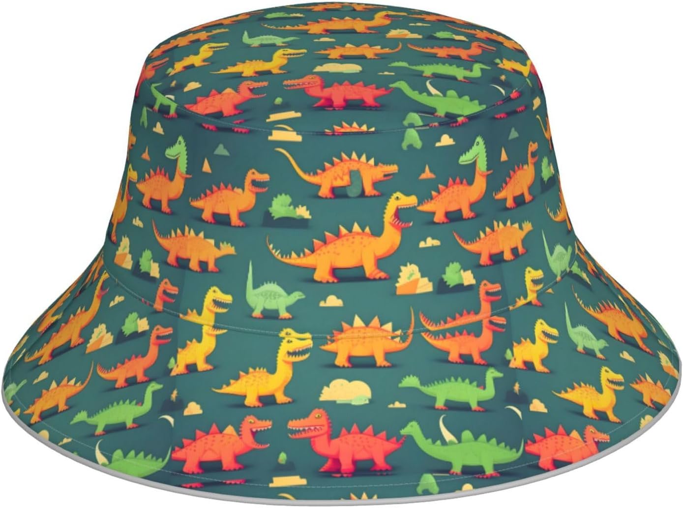 Chapeau bob — pour femme, pour homme, à motifs, bandes réfléchissantes