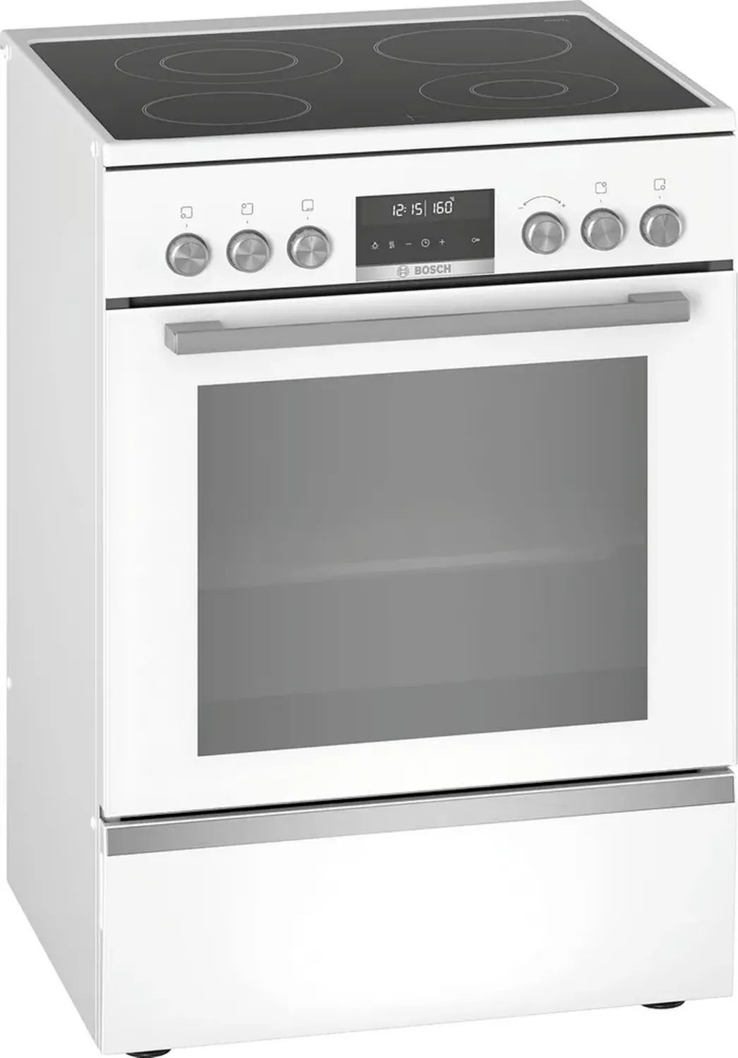 Cuisinière Bosch Serie 6 HKS79R220 en Céramique Blanche - Classe A