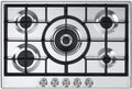 Plaque de cuisson encastrable De Longhi 5 feux NSL575X