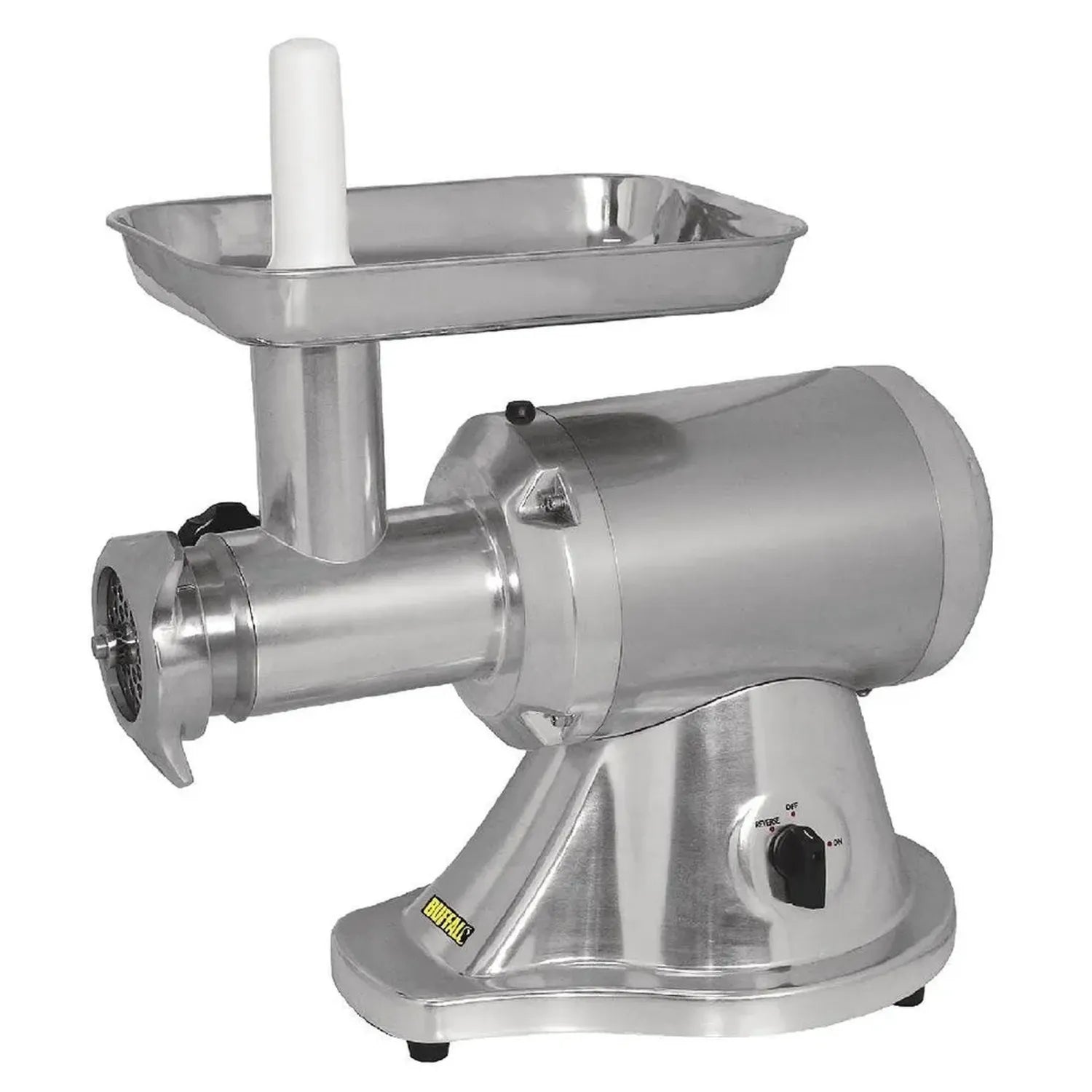 Hachoir à Viande Professionnel 800W Buffalo en Acier Inoxydable, Capacité 250 kg/h