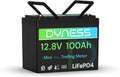 Batterie Lithium 12V 100Ah LiFePO4 avec BMS 100A, Durable et Sécurisée