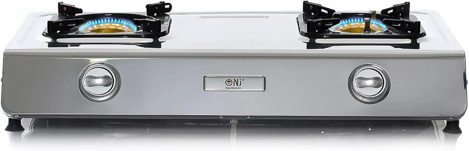 Réchaud de Camping à Gaz 2 Feux NJ NGB-200 - Puissance 7,2 kW
