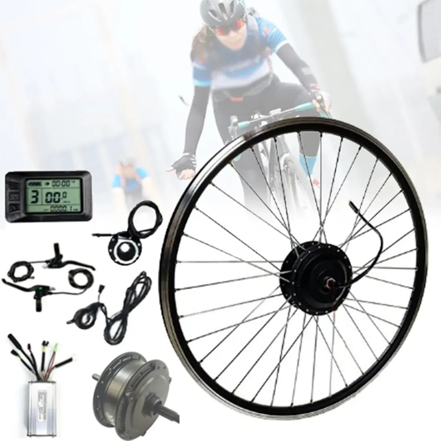 Kit Vélo Électrique 500W 48V pour VTT et Vélo de Route - Options de Roue 20 à 29 Pouces