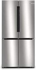 Bosch KFN96APEA Réfrigérateur Congélateur Intelligent Série 6 - 183x91 cm - Total 605L - Fraîcheur Optimale VitaFresh Pro - NoFrost - Éclairage LED