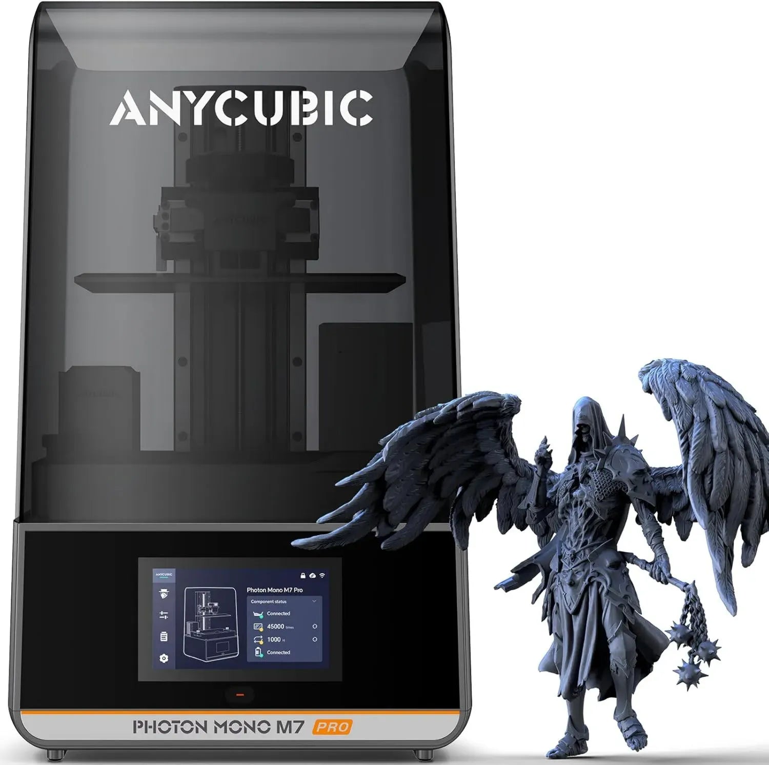 Anycubic Photon Mono M7 Pro Imprimante 3D Résine 14K Intelligente à Température Contrôlée, Impression Rapide à 170mm/h, Grande Capacité 6,5L