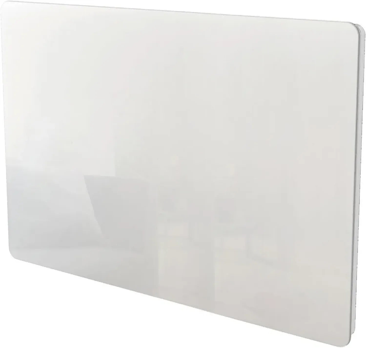 Radiateur Électrique Inertie Sèche 1500W avec Écran LCD et Facade en Verre - Bloc Céramique, Norme NF
