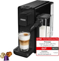 Machine à Café à Capsules Princesse et Latte Pro, Compatible Nespresso, Mousseur de Lait Intégré, 20 Bars, 1400W, Sans BPA, Entretien Facile, Arrêt Automatique
