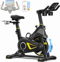 Vélo d'Intérieur YPOO Ultra-Silencieux avec Résistance Magnétique, Écran LED et Application Interactif, Siège Ergonomique, Charge Jusqu'à 160KG
