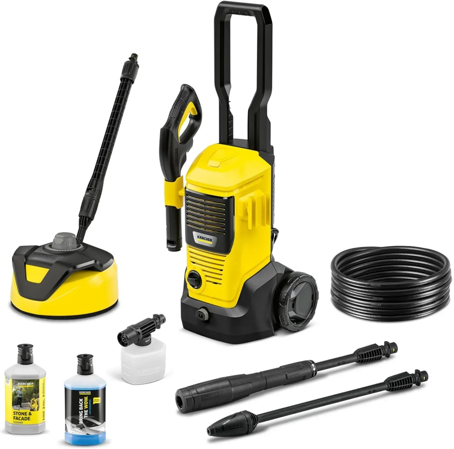 Kärcher Nettoyeur Haute Pression K 4, 130 bar, 420 l/h, Home Kit Inclus