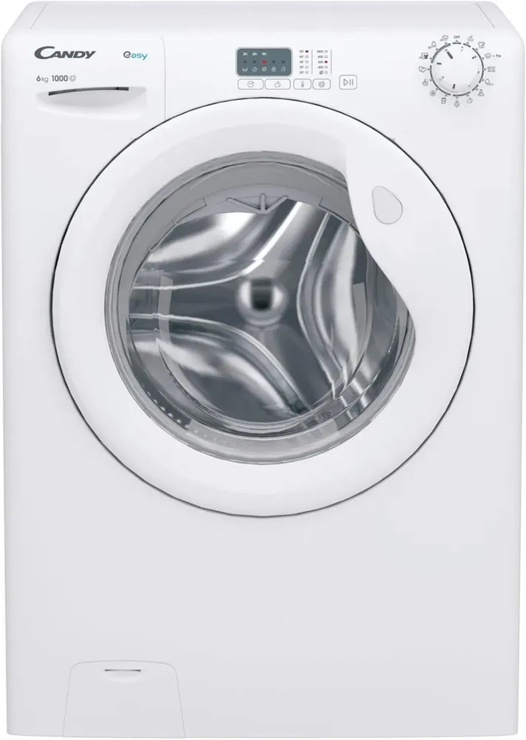 Lave-linge Candy EY4061DW4/1-S, 6 kg, Classe A++