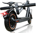Trottinette Électrique Adulte Pliable 500W, 30KM d'Autonomie, Pneus Anti-crevaison, Contrôle via Appli, Affichage LED, Charge Max 120kg