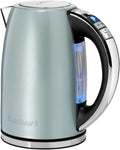 Bouilloire Électrique Cuisinart, Multi-Températures, 1,7L, Acier Inoxydable Vert, Sans Fil