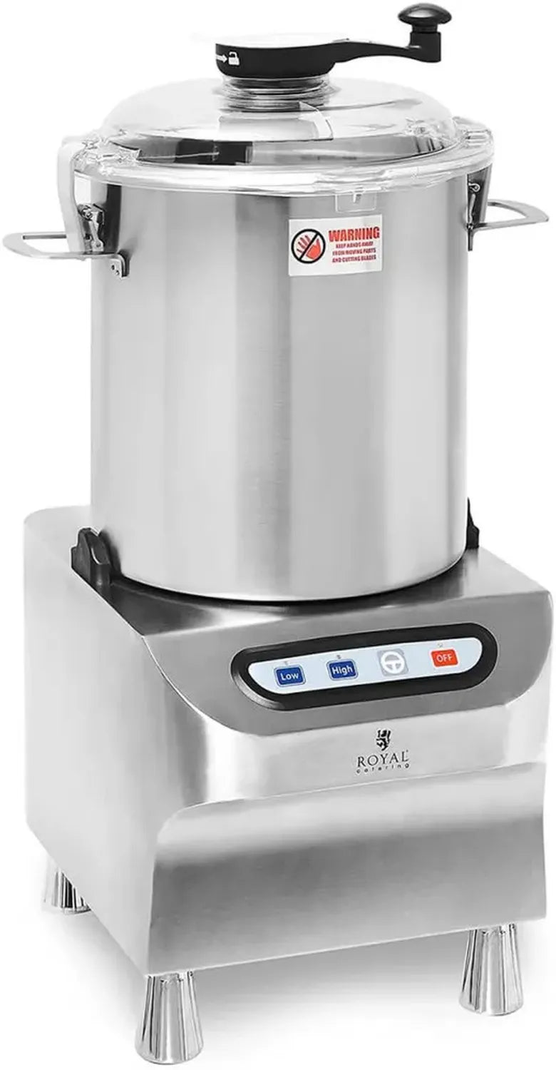 Robot Culinaire Vertical en Acier Inoxydable 18L 2200W