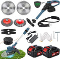 Coupe-bordures sans fil 750W avec batterie 21V, outil de jardinage 5 en 1