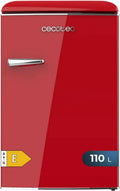 Réfrigérateur Rétro Rouge 110L Bolero CoolMarket TT avec ICEBOX
