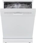 Lave-vaisselle Respekta Bena 60 cm, pose libre, 5 programmes, départ différé, ouverture auto, 49 dB, classe D, blanc