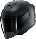 Shark, Casque Moto Jet SKWAL Sombre Ombre Acier Bleu Mat