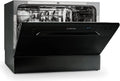 Lave-vaisselle Encastrable Compact Klarstein, 6 Couverts, Silencieux, 6 Programmes, Facile à Installer